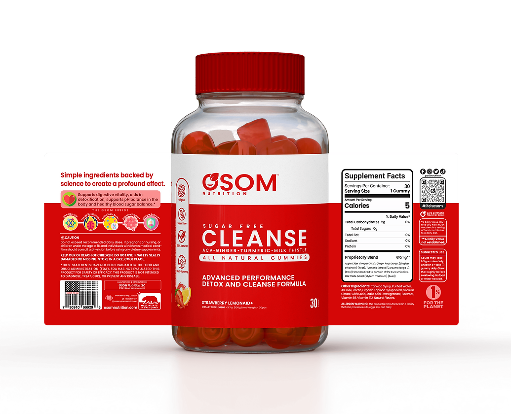 Osoms Sugar Free Cleanse